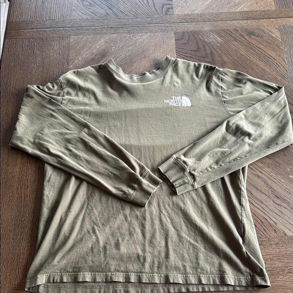 The North Face Green Long Sleeve Tee